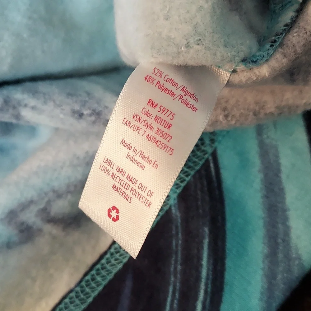 Girls Justice Marbled Hoody Sweatshirt - Picture 9 of 11